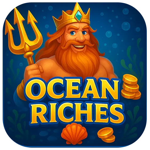 Ocean Riches slot by Pragmatic Play - Underwater treasure themed video slot with glowing wild symbols, bonus rounds and multi-line wins - High RTP slot game for Philippine players